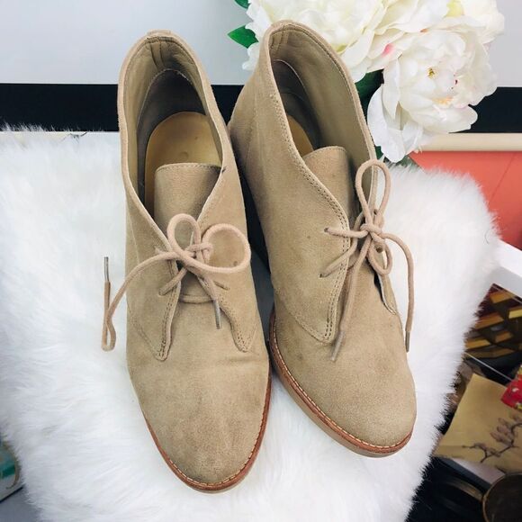 Coach | suede wedges sz 10B‎ - Picture 2 of 5